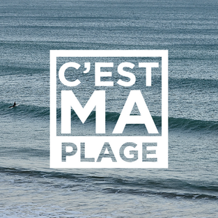création logo, c'est ma plage, affiche bretagne, déco thème bretagne