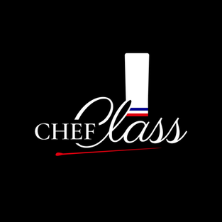 Logo ChefClass avec la toque et la signature rouge