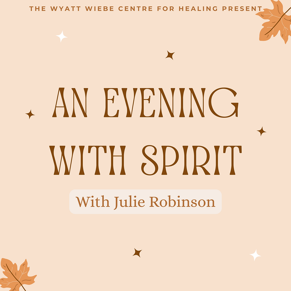 An Evening With Spirit - With Julie Robinson