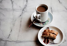 Marble table