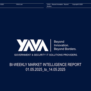 BI-WEEKLY MARKET INTELLIGENCE REPORT 01.05.2025 to 14.05.2025