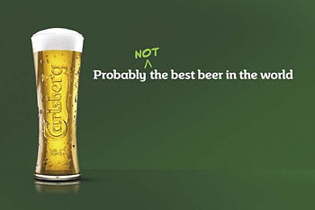 Carlsberg's probably not campaign which made them won drum awards.