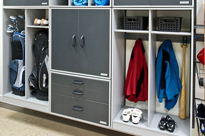 Garage Cabinets and Cubbies
