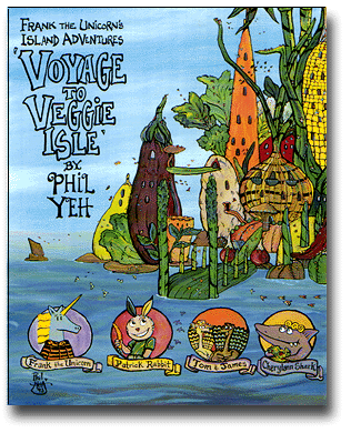 "Voyage to Veggie Isle" cover