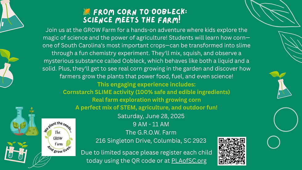 From Corn to OOBLECK: Science Meets the Farm!
