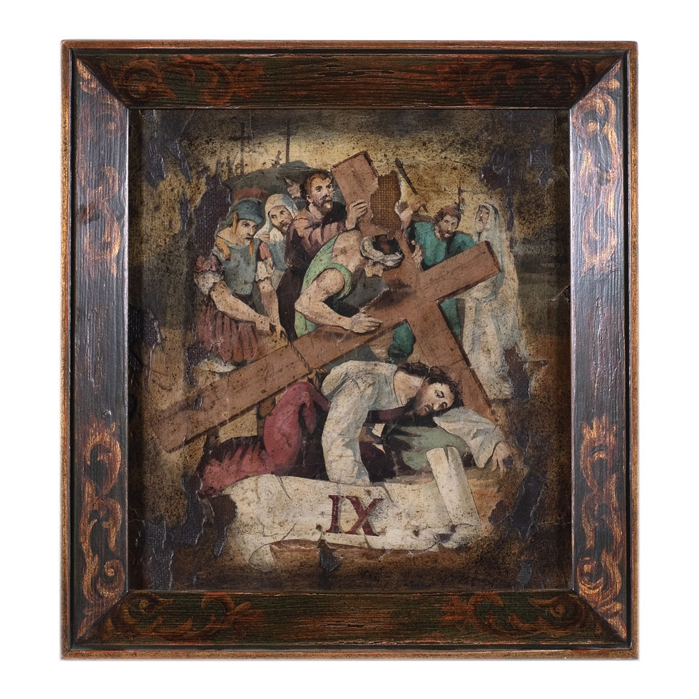Miniatura: Lienzos Estaciones Viacrucis I-XIV