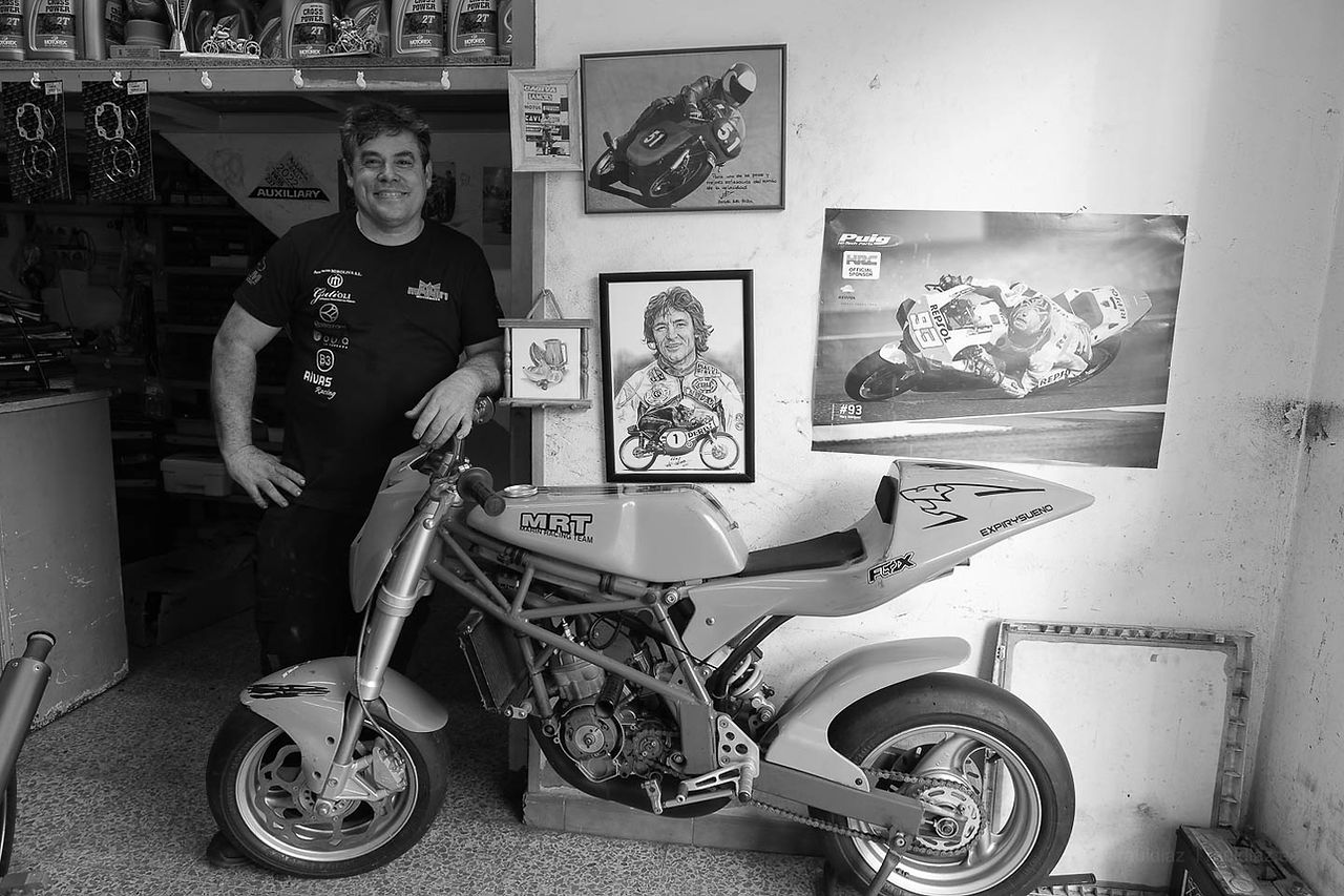 Fernando Marín: “Nuestra escudería es la referencia en Andalucía en el mundo de las carreras de motos”