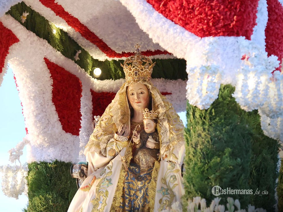 Regresa la Virgen de Valme a Dos Hermanas
