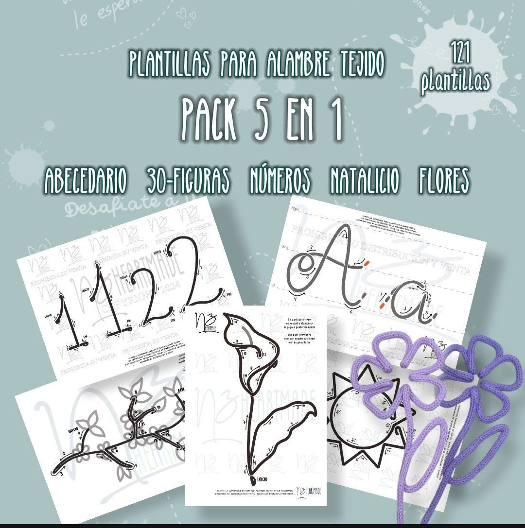 PACK PLANTILLAS 5EN1