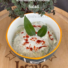 Cucumber Noodle Salad