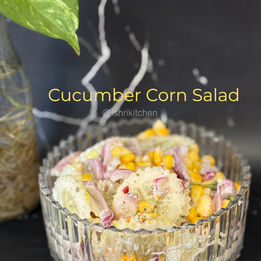 Cucumber Corn Salad