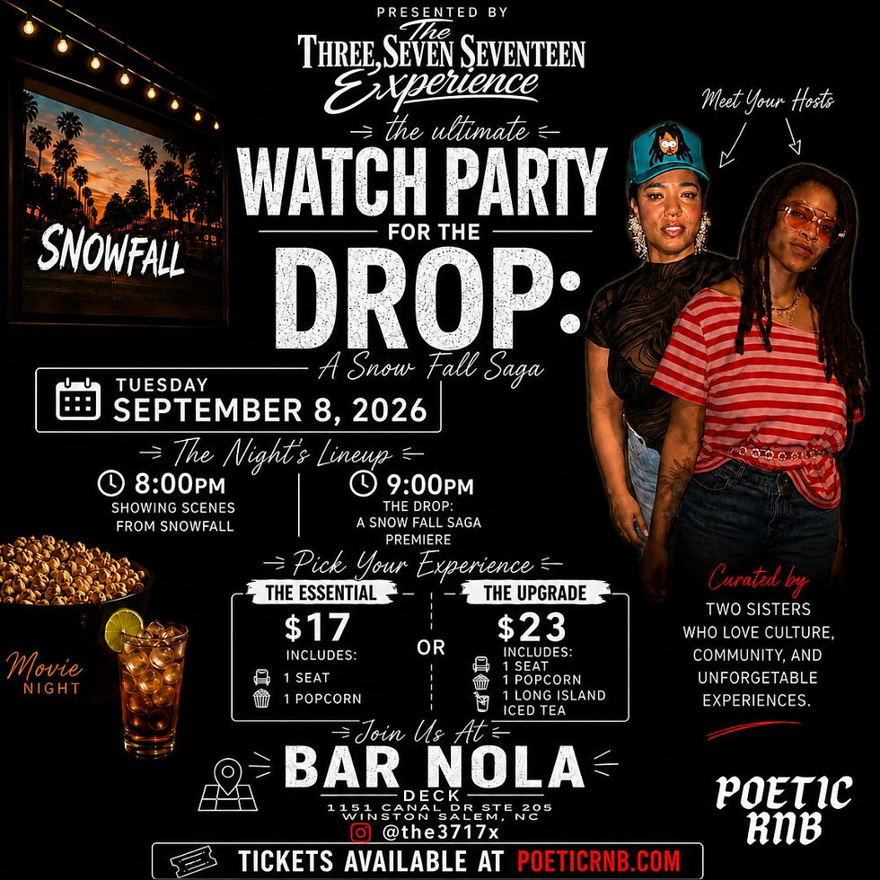 THE DROP: A SNOWFALL SAGA SERIES PREMIERE WATCH PARTY