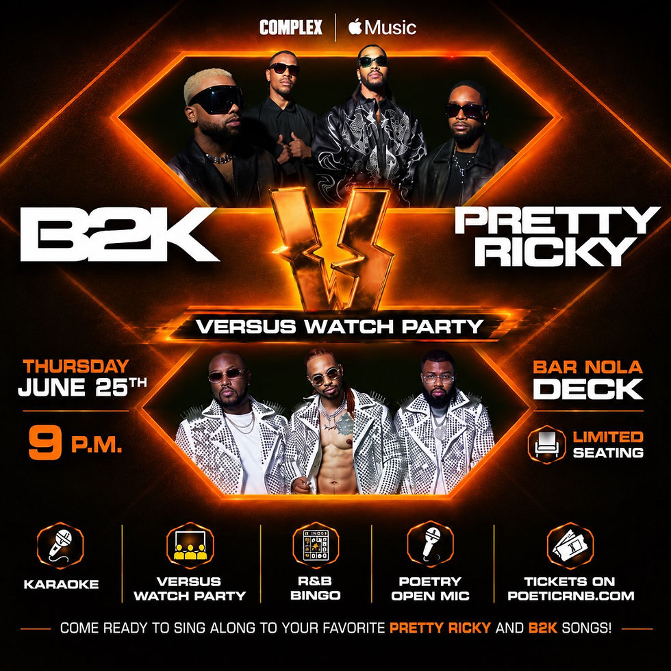 B2K vs Pretty Ricky VERZUZ Watch Party on the Deck