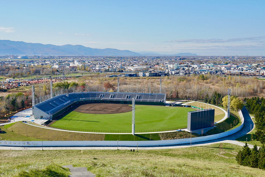 モエレ沼公園野球場