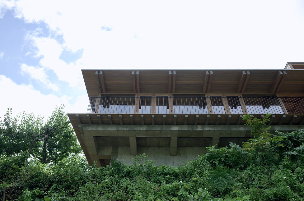 【飯田善彦建築工房】定山渓ファームビューハウス_外観見上げ01.jpg