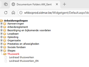 Thuiswerk: herhaling van de regels