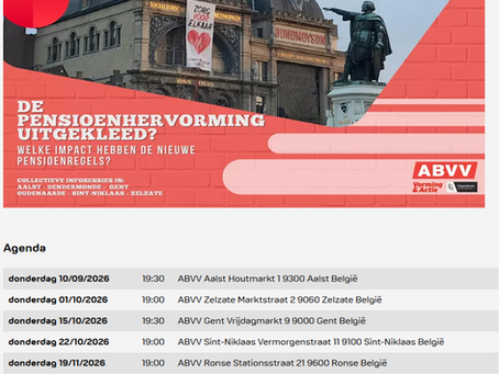 infosessies pensioenhervorming