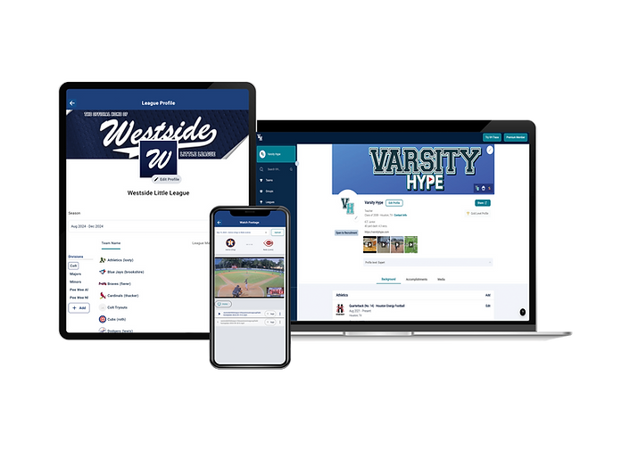The Varsity Hype Mobile and Web Platforms