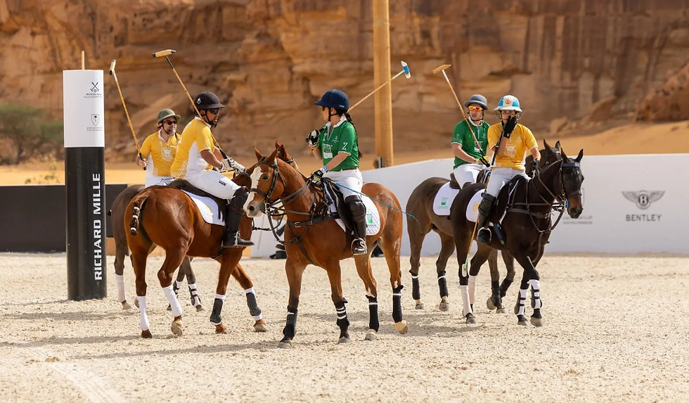 The Ikmah and Richard Mille teams have secured spots in the final of the fourth annual Richard Mille AlUla Desert Polo, which will take place on Saturday at 4:00 pm at AlFursan Equestrian Village in AlUla.