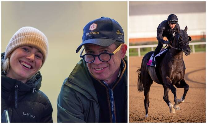 - Trainer Jamie Osborne aims for another UAE Derby win with Heart Of Honor, who will be ridden by his daughter, Saffie.