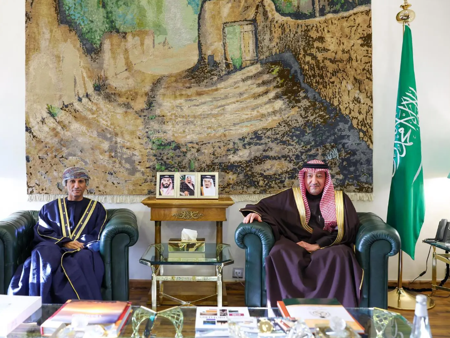 Diplomatic Meeting: Vice Minister of Foreign Affairs Waleed El Khereiji met with Mohamed Al Hassan, Special Representative of the UN Secretary-General for Iraq, to discuss ongoing cooperation between Saudi Arabia and the United Nations.