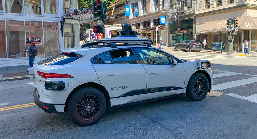 Waymo self driven car