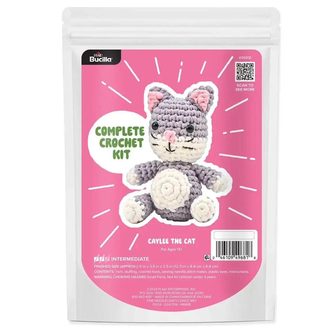 Plaid Crochet Kits