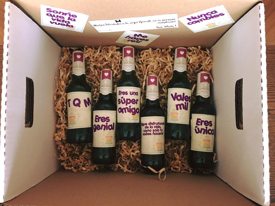 Miniatura: Caja personalizada de Cervezas