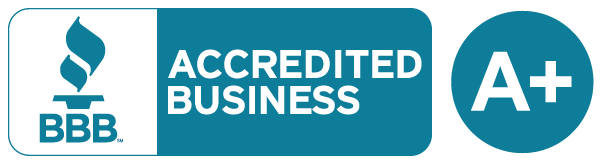 BBB Accredited Business A+ rating