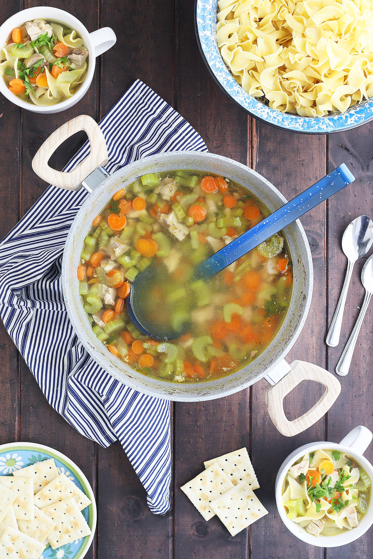 Chicken Noodle Soup for fall