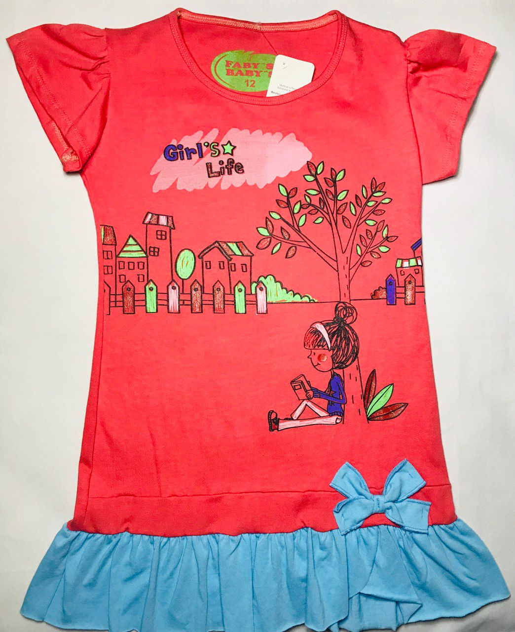 Blusa Larga de Niña