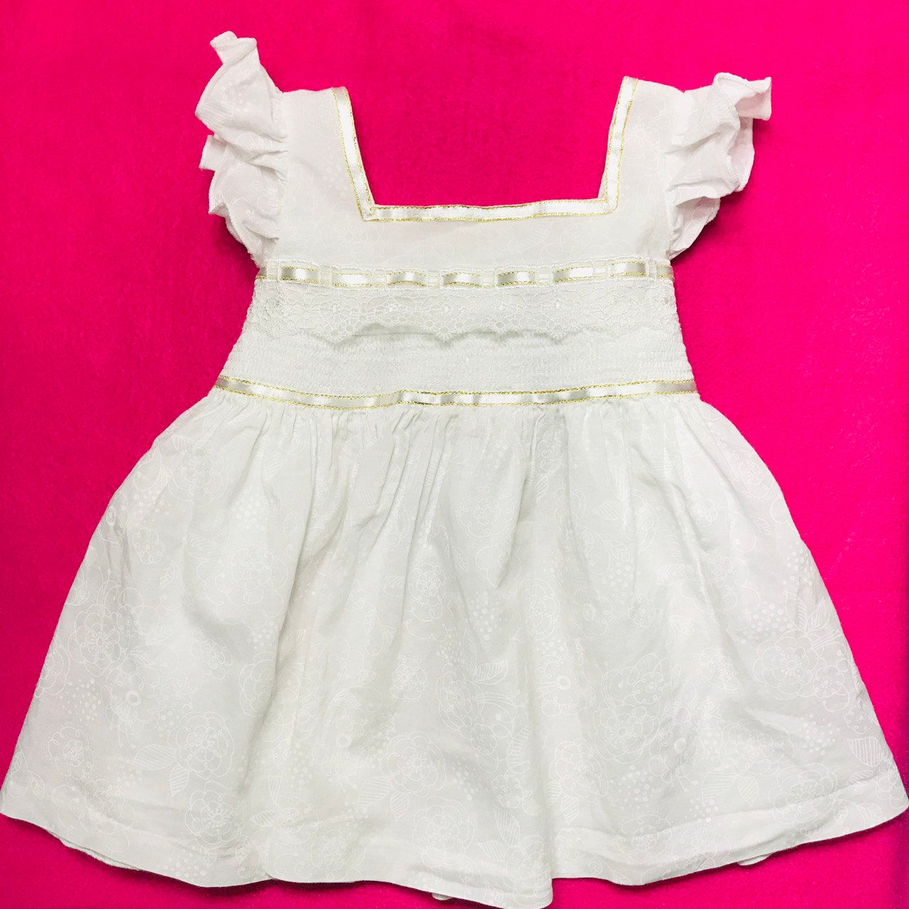 Vestido Blanco mangas