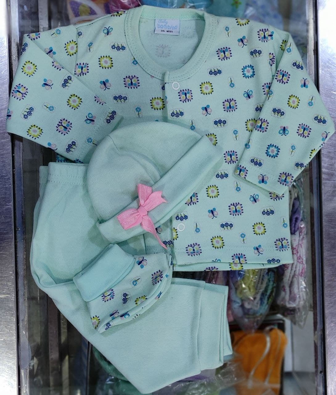 Conjunto Beba Bambina verde