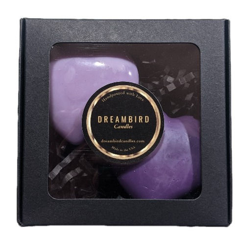 Thumbnail: French lavender large heart shaped wax melts