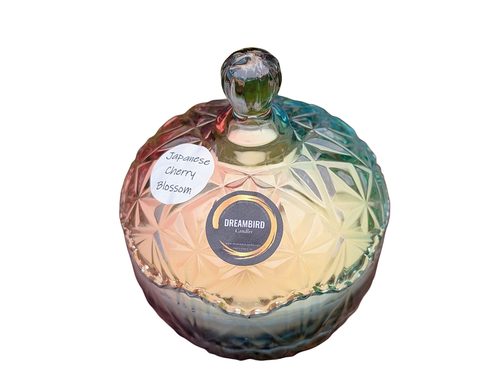 Thumbnail: 9oz Ombre Rainbow Candy dish candle