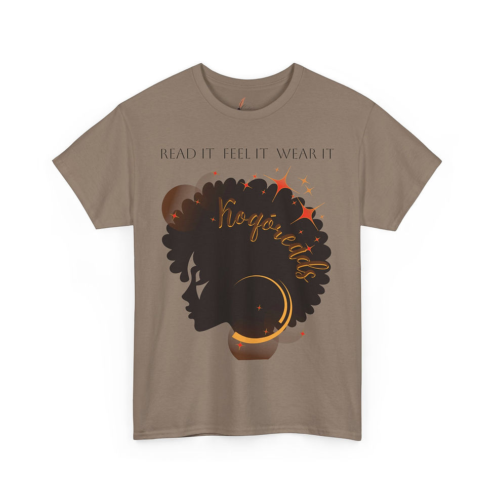 Thumbnail: KoqoReads Tee – Read It. Feel It. Wear It.
