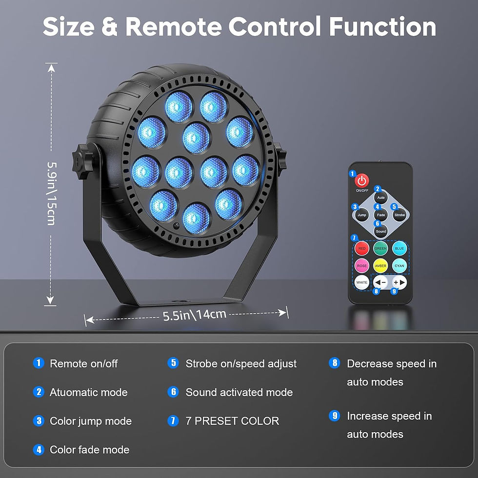 Thumbnail: LED Color Changing Lights for Cocktail Tables