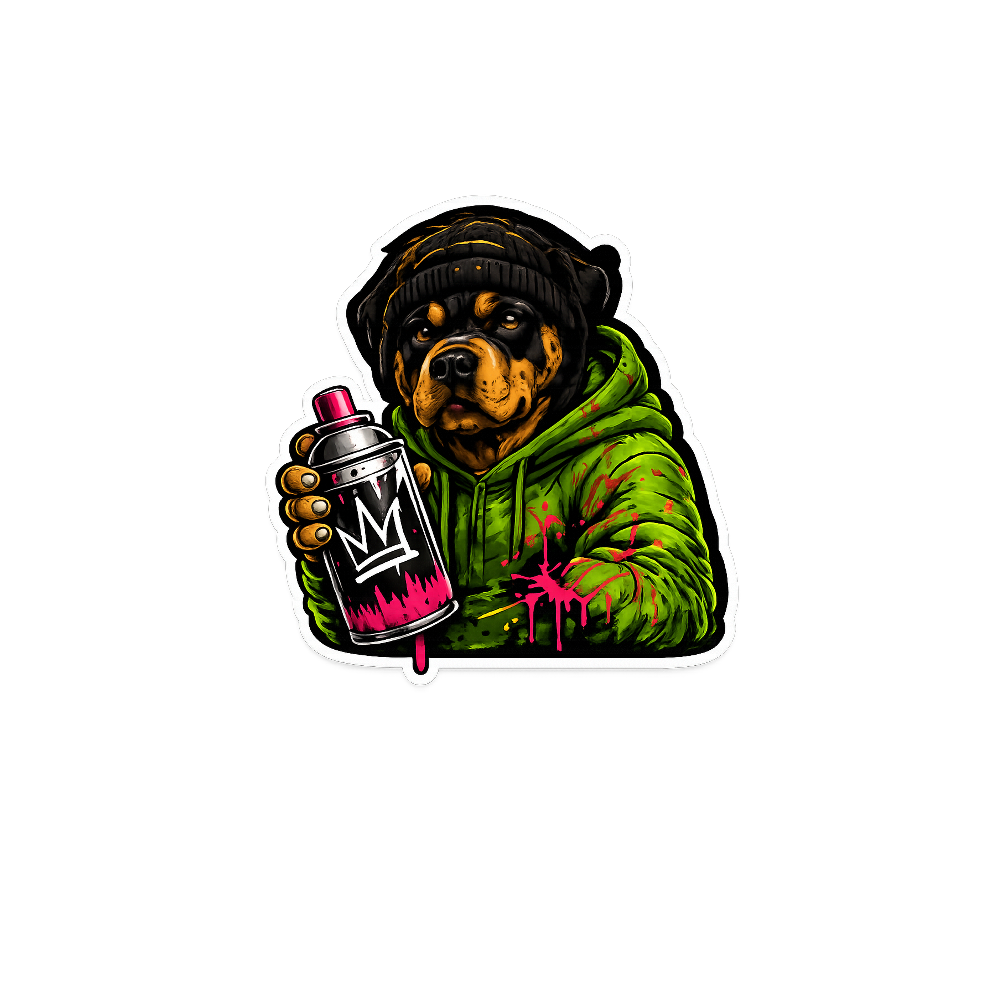 Street Artist Rottweiler