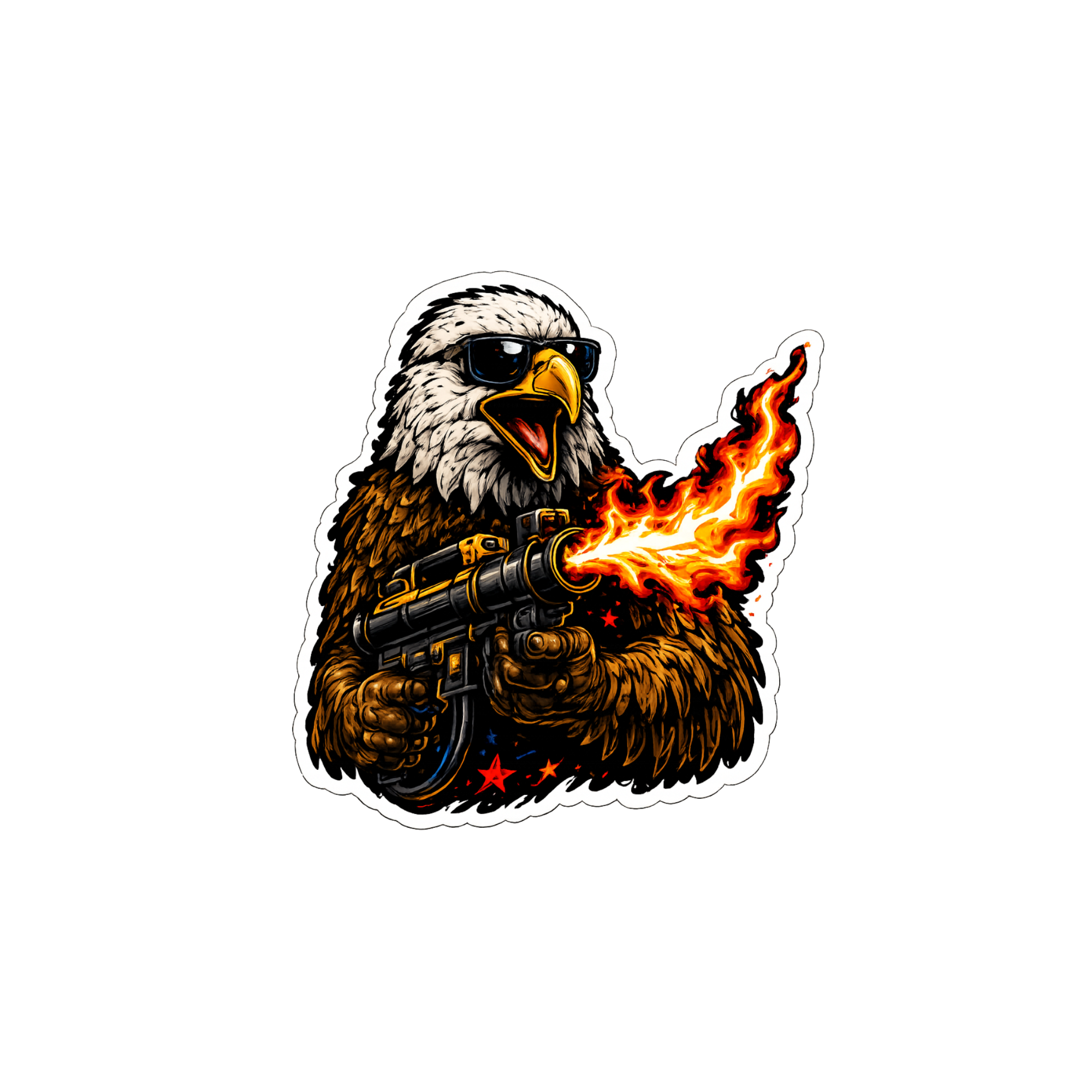 Flamethrower Eagle