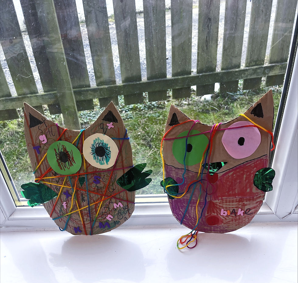 MCC RECYCLED OWLS