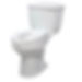 Drive Raised Toilet Seat 2", No Lid