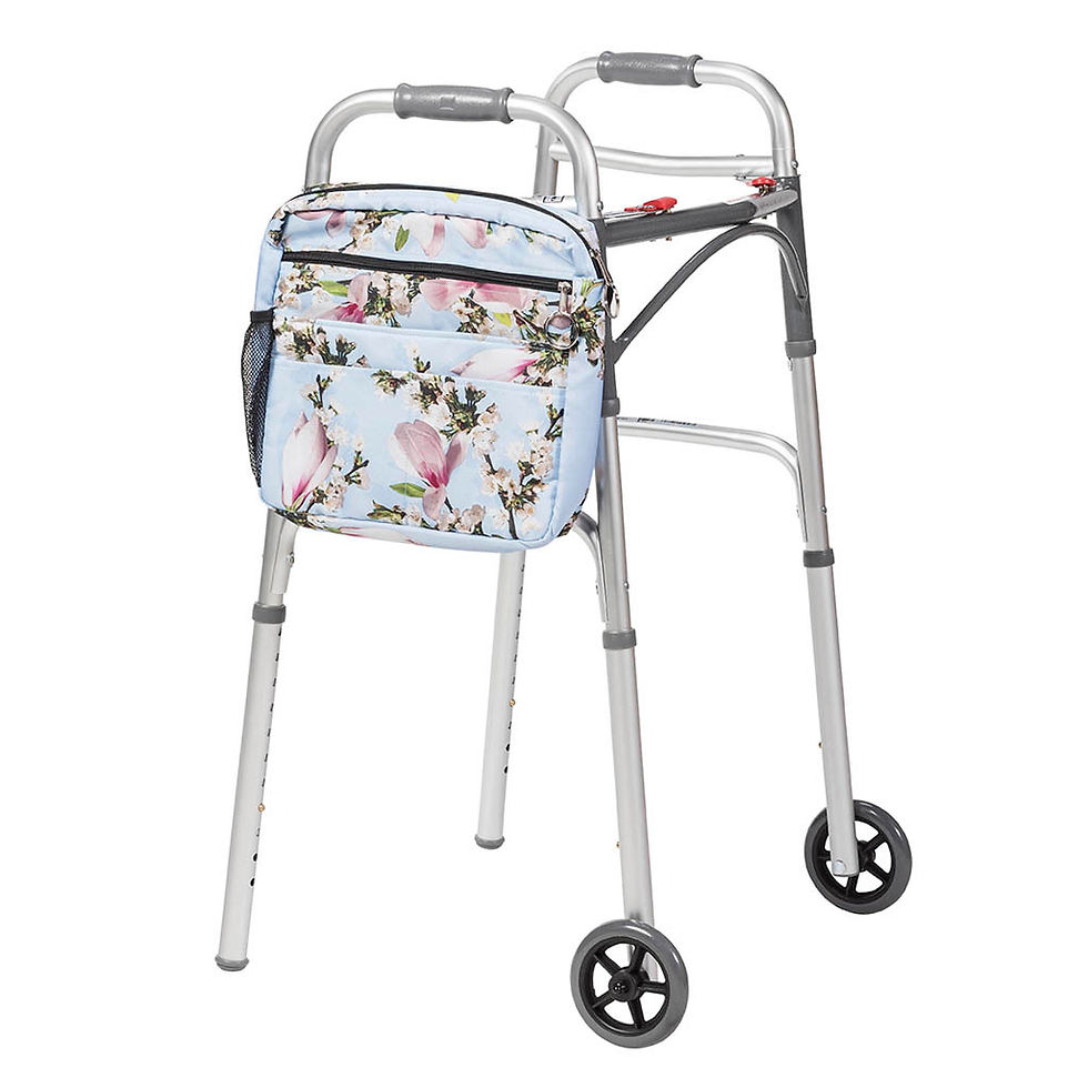 Thumbnail: Accessory Tote Bag - Floral