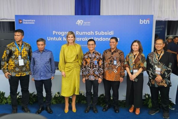 Ratu Belanda Maxima van Oranje berkunjung ke proyek rumah subsidi Grand Harmoni Cibitung