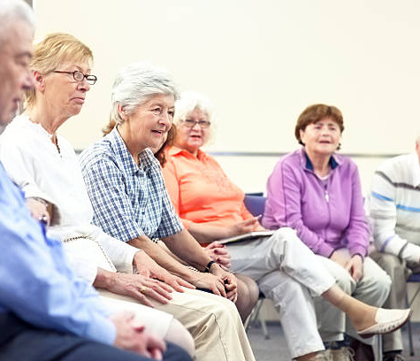 Support group meeting