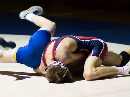 Wrestlers from Charlestown, Silver Creek HS participate in Evansville semi-state