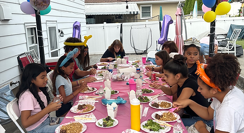 Birthday party hibachi catering in Southampton PA with private chef at home