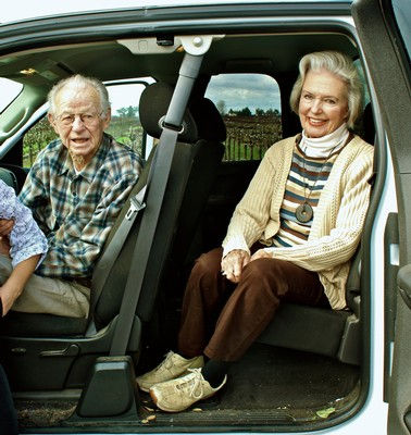 The late Al Bechthold and Wanda Woock, great granddaughter of Joseph Spenker.