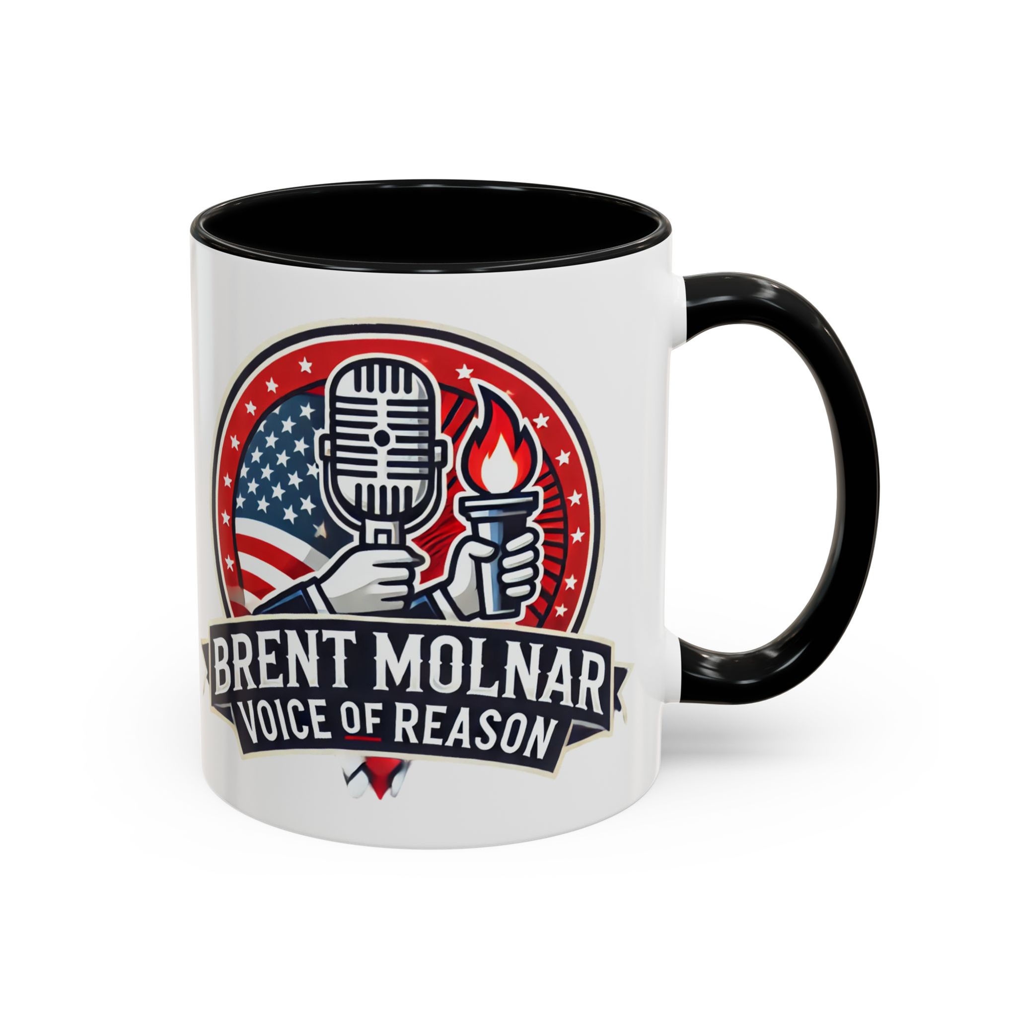 Brent Molnar Voice of Reason Accent Coffee Mug - 11oz & 15oz