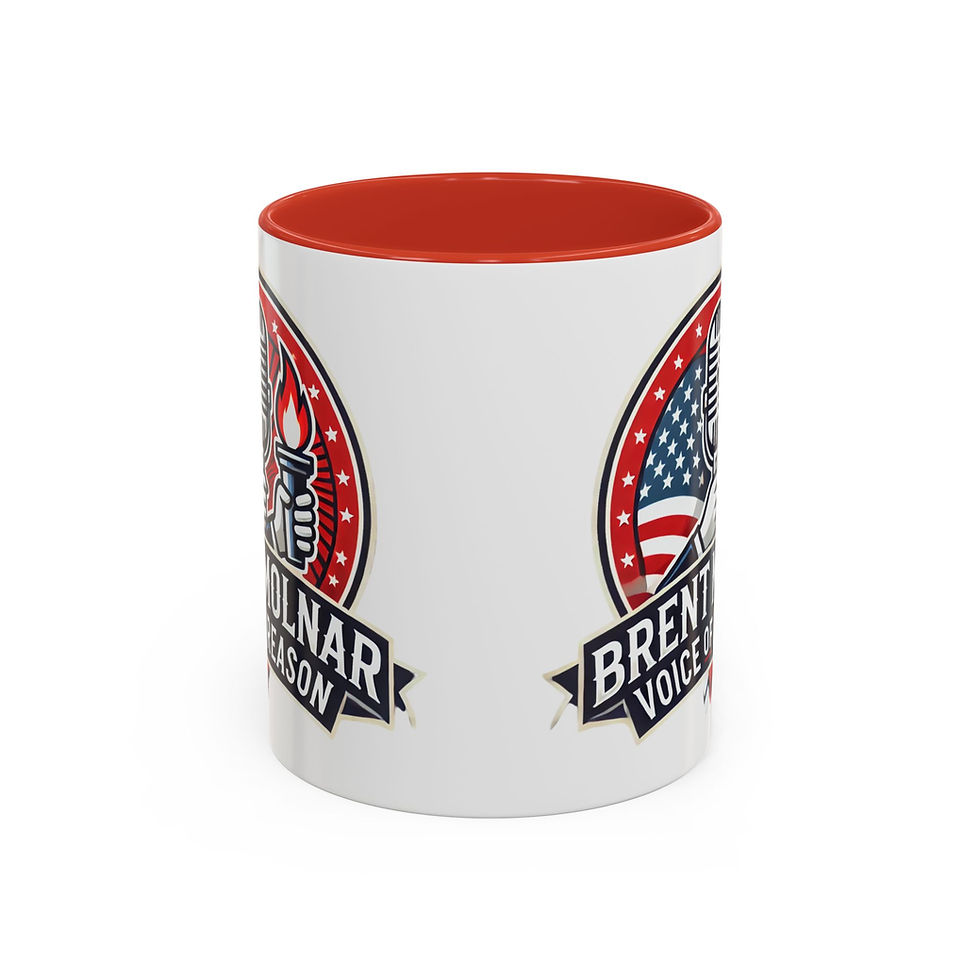 Thumbnail: Brent Molnar Voice of Reason Accent Coffee Mug - 11oz & 15oz