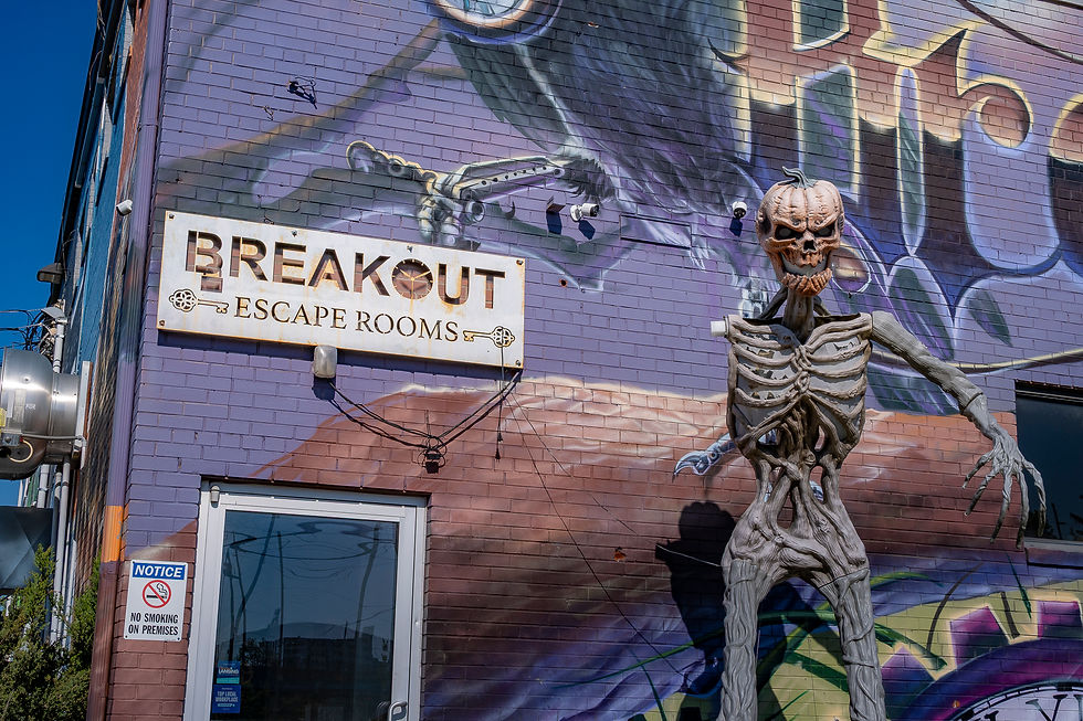 Building Exterior of Breakout Escape Rooms Lansing